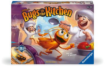 Ravensburger Bugs in The Kitchen Board Game for 2-4 Players, Multicolor, Cardboard, Ages 5+, Model 22441