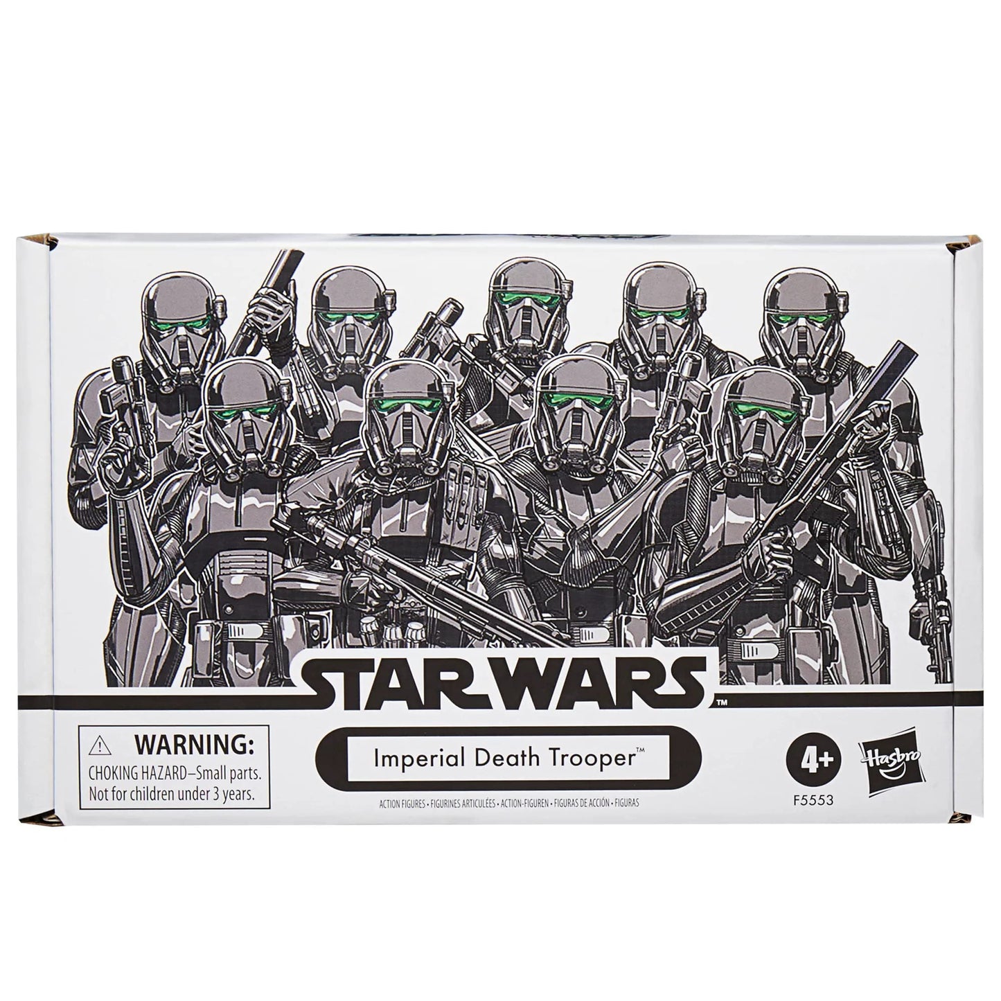 Star Wars The Vintage Collection Imperial Death Trooper Action 4 Figure Set F5553 By Hasbro Black -Like New