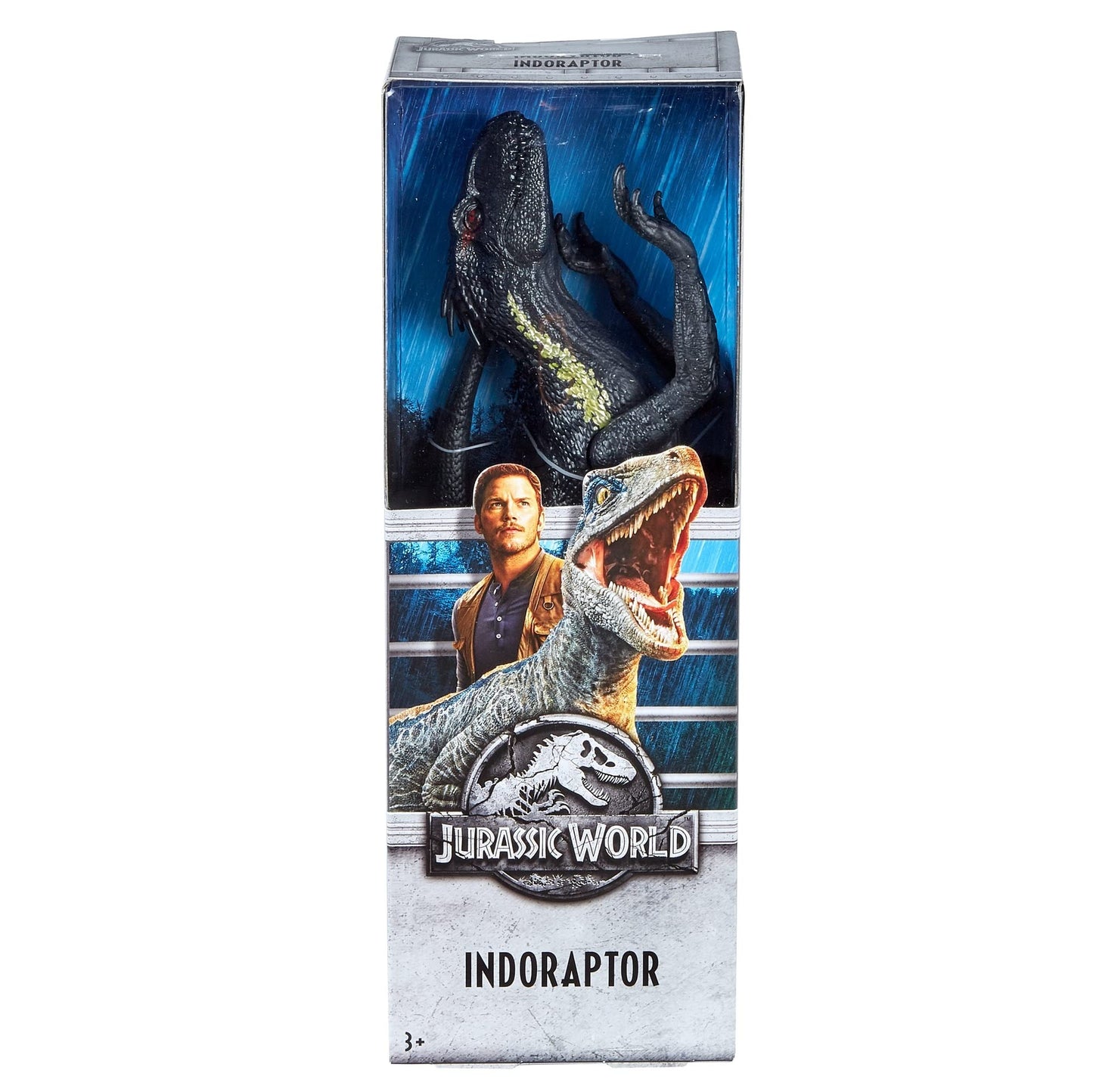 Mattel Jurassic World Indoraptor Plush Toy - Gray, Model FNY45