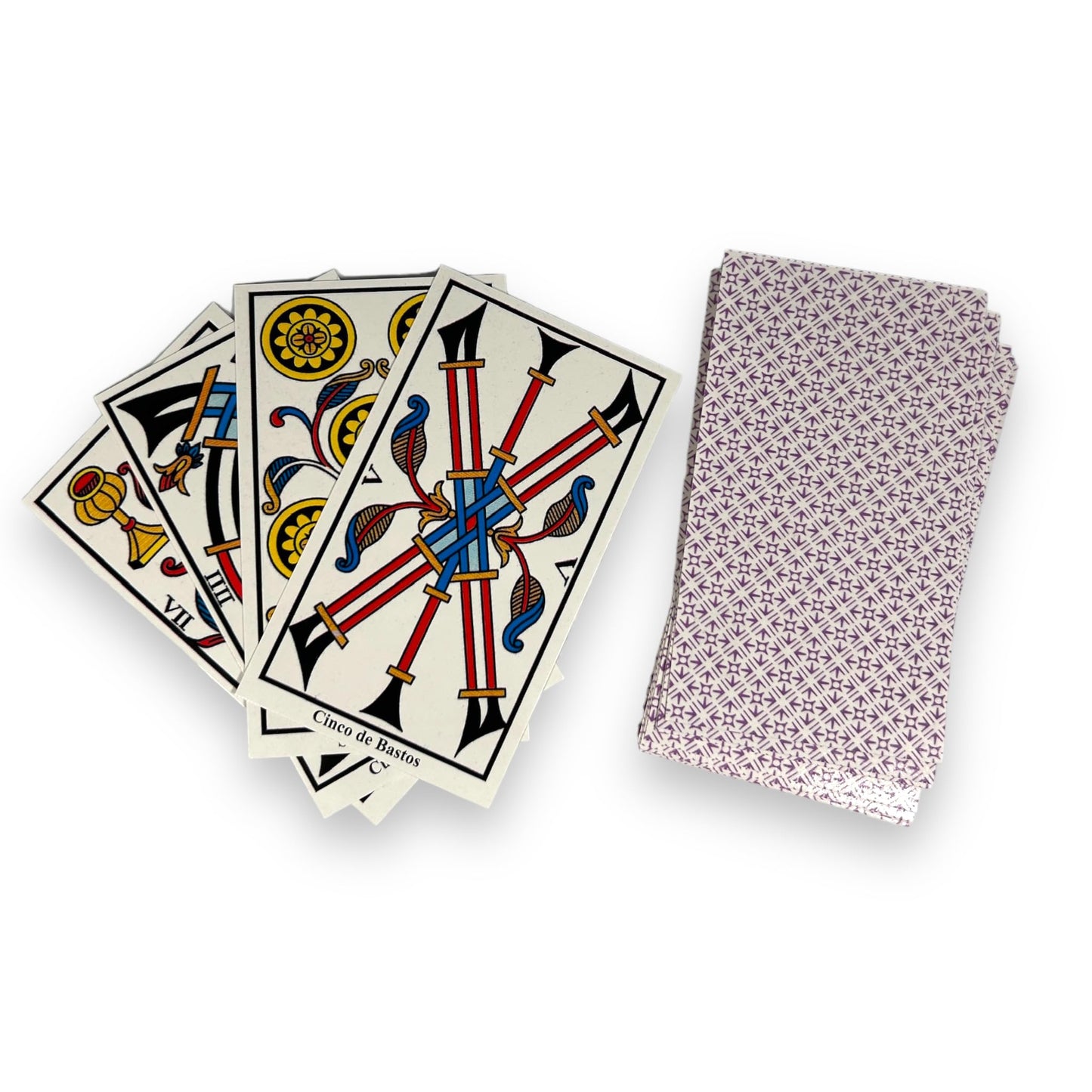Tarot De Marsella En Espaol - Baraja De Cartas Del Tarot Para Principiantes - Marseille Tarot - Deck De Adivinaci N