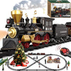 Train Set For Kids Remote Control Train Toys W/Steam Locomotive,Passenger Carriage & Luxury Tracks, Electric Trains W/Realistic