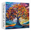 Tree of Life Puzzles for Adults 1000 Pieces, Paper Cutting Tree Art Jigsaw Puzzle, Colorful Impossible Hard Difficult Challengin