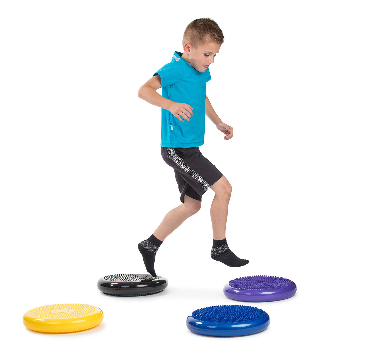 2 Pack - Inflated Stability Balance Disc, Including Free Pump - Bulk Packaging
