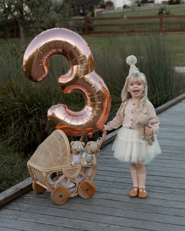 13 Balloon Number, Rose Gold Number 13Th 31Th Birthday Balloons 40 Inch, 13 Or 31 Years Old Rose Gold Birthday Decorations For B