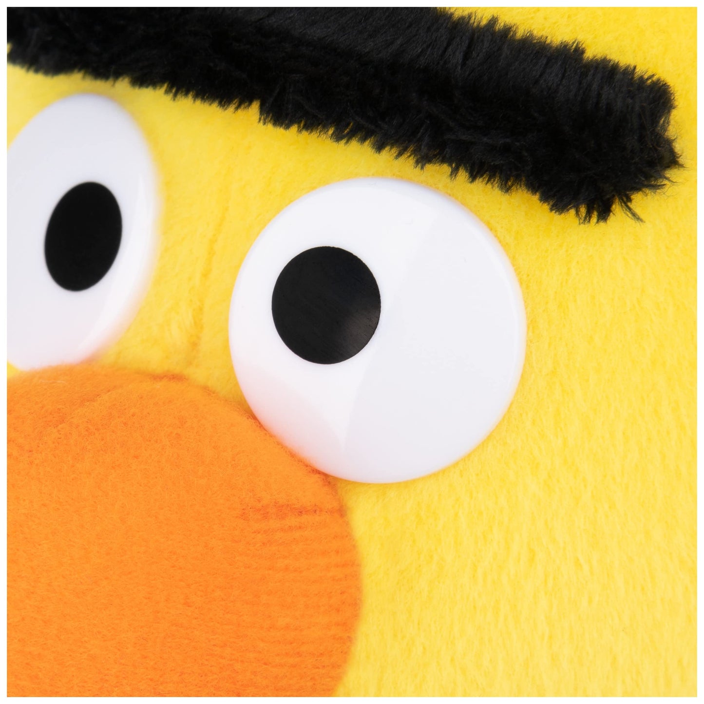 GUND Bert Muppet Plush Toy, Premium Polyester, Yellow, 14”, Model 075364, Ages 1 & Up