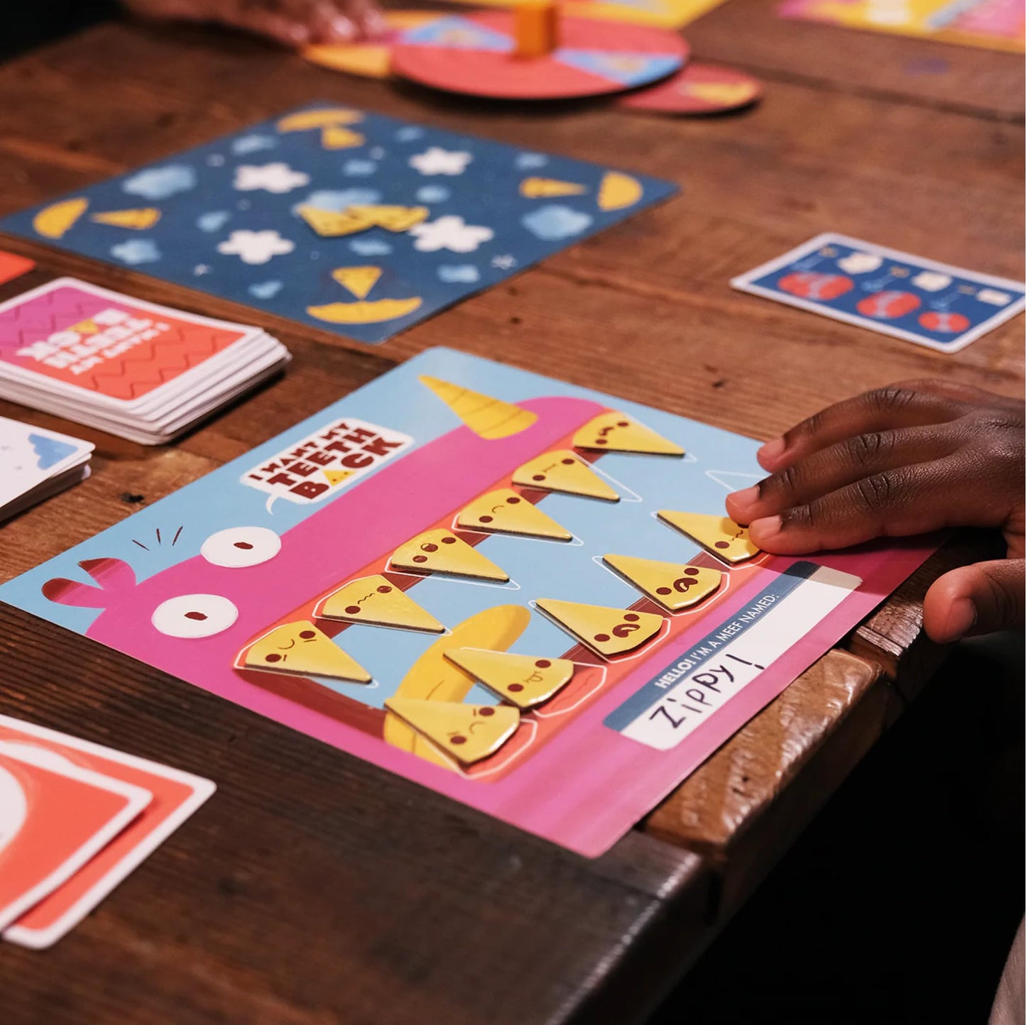 I Want My Teeth Back By Exploding Kittens - 2-4 Players - Ages 4+ - 10 Minutes To Play - Card Collecting Math Game - Educational Kids Game For Family Night