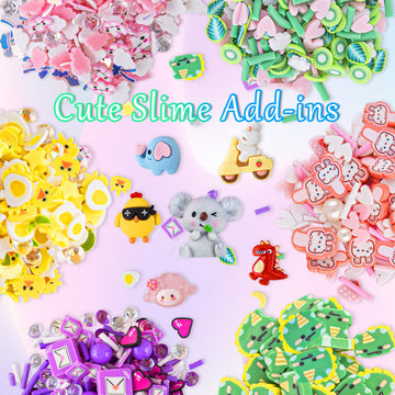 6 Pack Animal Slime Kit, 20 Fl Oz Bingsu Slime For Kids, Good Stretchy & Non-Sticky Crunchy Slime Pack Sensory Toys, Slime Party