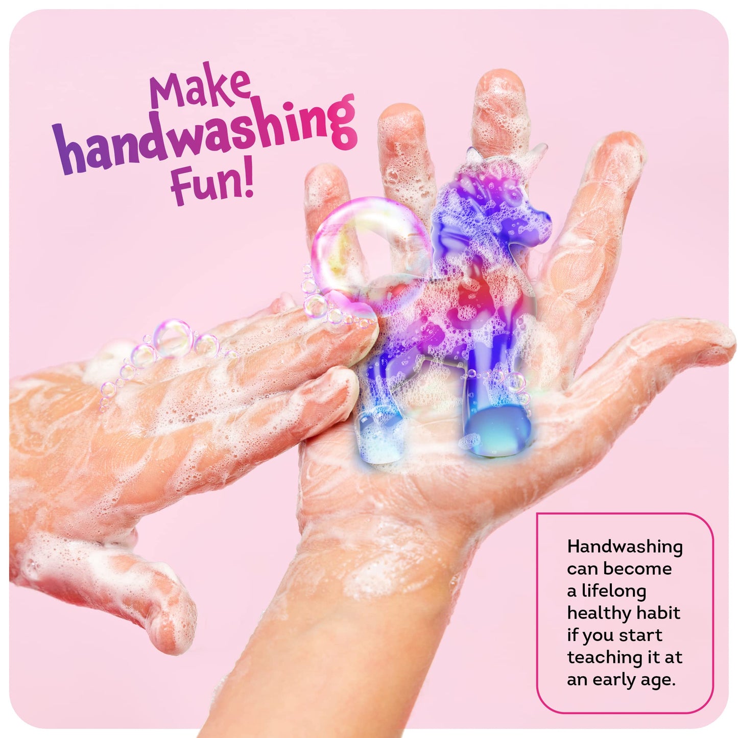 Unicorn Soap Making Kit - Girls Easter Crafts Diy Project Age 6+ Year Old Kids - Girl Gifts - Science Stem Activity Teenage Gift - Make Your Own Soaps Kits - Craft Toys Ages 6 7 8 9 10 11 12