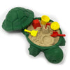Munnygrubbbers - Mini Desktop Turtle Sand Box - 6 X 6 In - Stress Relief - Includes Soft Moldable Play Sand And Mini Tool Access
