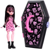 Monster High Draculaura Doll & Accessories, Gore-ganizer Beauty Kit with Bat Clips, Comb & Mirror, Customizable with Stamp Pen &