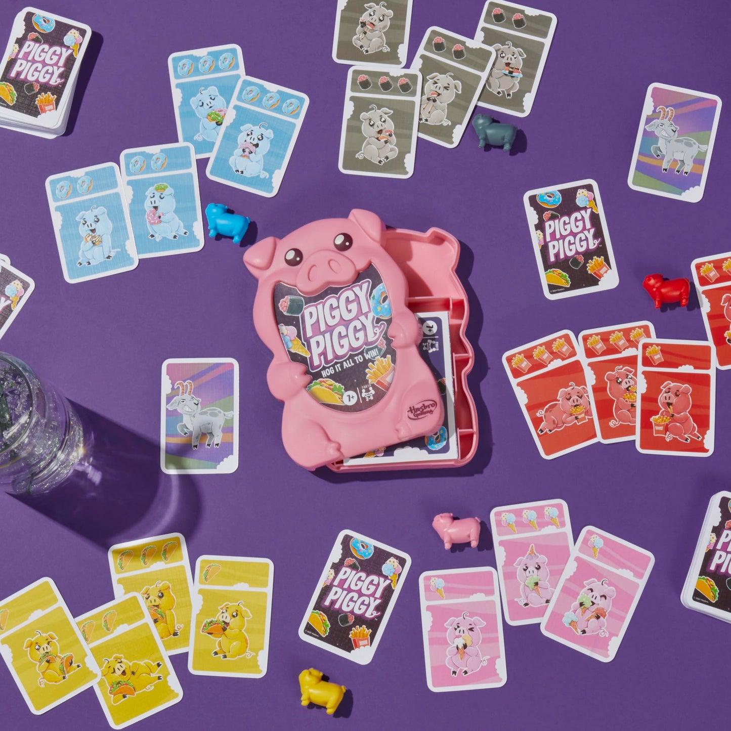Piggy Piggy Card Game | Fun Family Games For Kids, Teens, And Adults | Ages 7 And Up | 2 To 6 Players I 20 Mins. Average | Quick