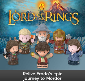 Little People Collector The Lord Of The Rings Movie Special Edition Set For Adults & Fans, 6 Figures In Display Package