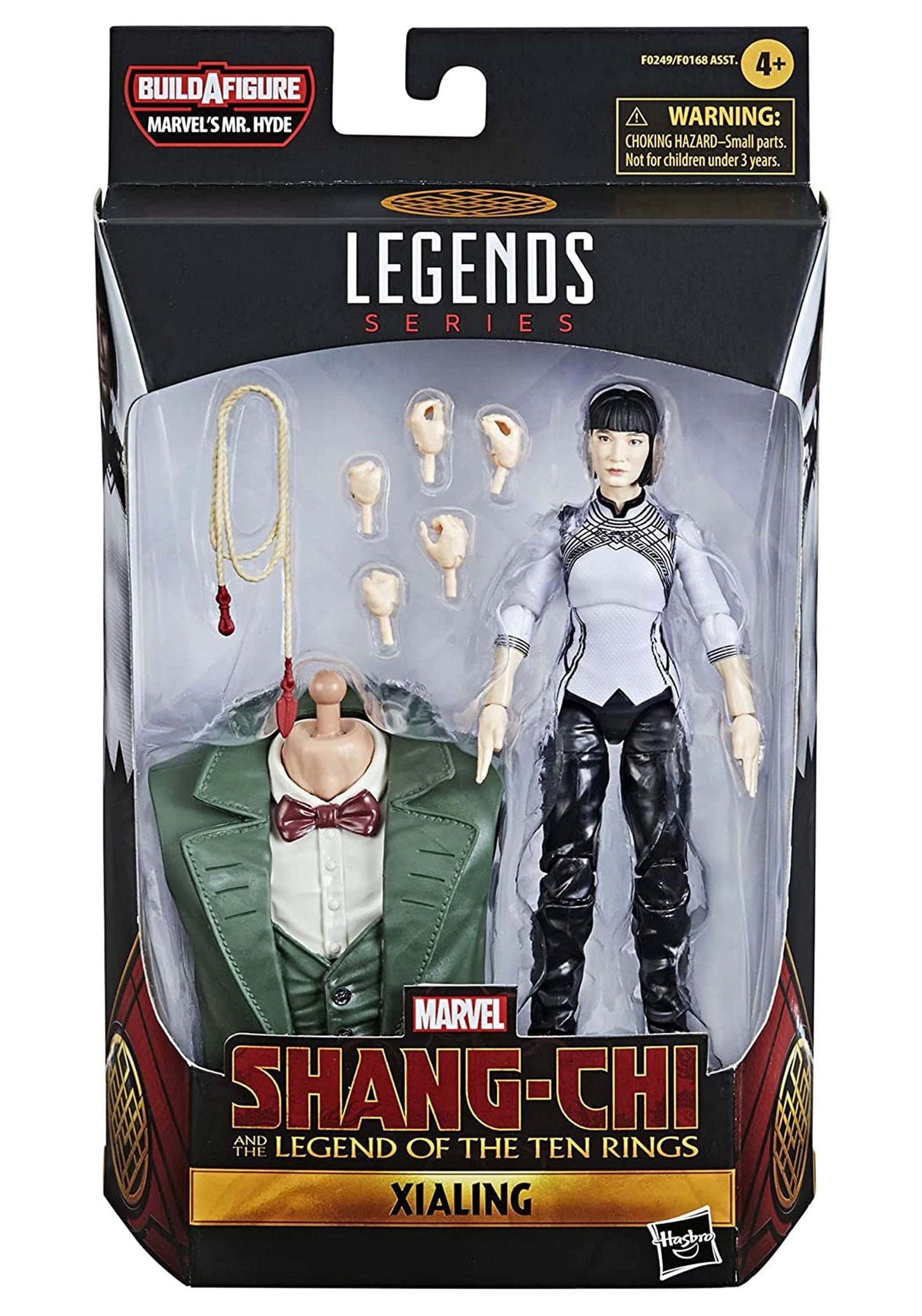 Marvel Hasbro Legends Series Shang-Chi And The Legend Of The Ten Rings 6-Inch Collectible Xialing Action Figure Toy For Age 4 And Up , Black