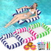 3 Pack Inflatable Pool Floats mature-themed 4-in-1 Multi-Purpose Pool Float Rafts Water Hck with Cup Holders Pool Floaties for mature-themeds Swimming Pool Lake Beach
