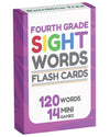 Sight Words Flash Cards 4Th Grade - 120 High Frequency Words From Dolch'S And Fry'S Sight Word List For Ages 9-10 Years