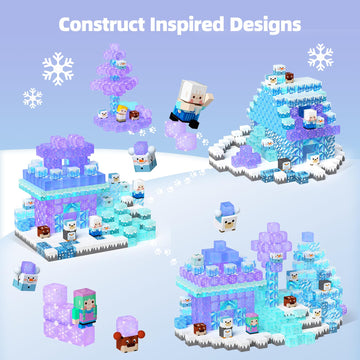 Gobidex Magnetic Blocks Magnet Building Toys, Frozen Toys Princess Castle For Girls, 2024 Upgraded Stem Creative Sensory Birthday Gift For Kids Age 3+ Years Old