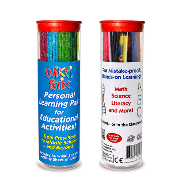 WikkiStix PARTY PAK - Small Multicolor Hand Knitting Yarn, Model WKX103