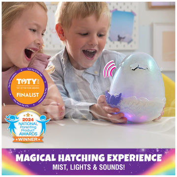 Hatchimals Alive, Mystery Hatch Draggle, Surprise Interactive Toy & Egg With Mist, Lights & Sounds (Styles May Vary), Kids Toys For Girls & Boys