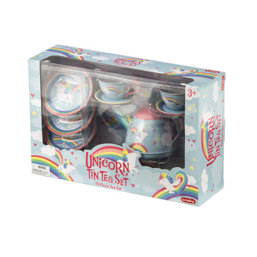 Schylling Schylling Unicorn Tin Tea set