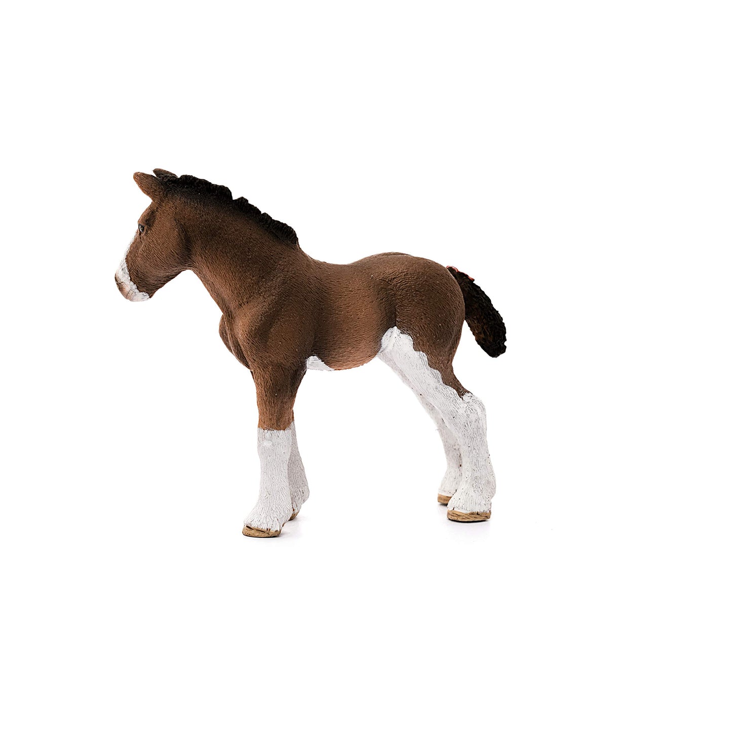 Schleich Farm World, Animal Figurine, Farm Toys For Boys And Girls 3-8 Years Old, Clydesdale Foal, Multicolor, 3.1 Inch