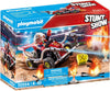 Playmobil Stunt Show Fire Quad