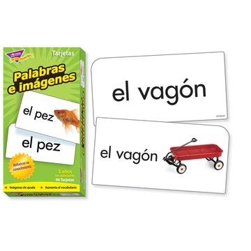 Palabras e imagenes (Picture Words) Flash Card