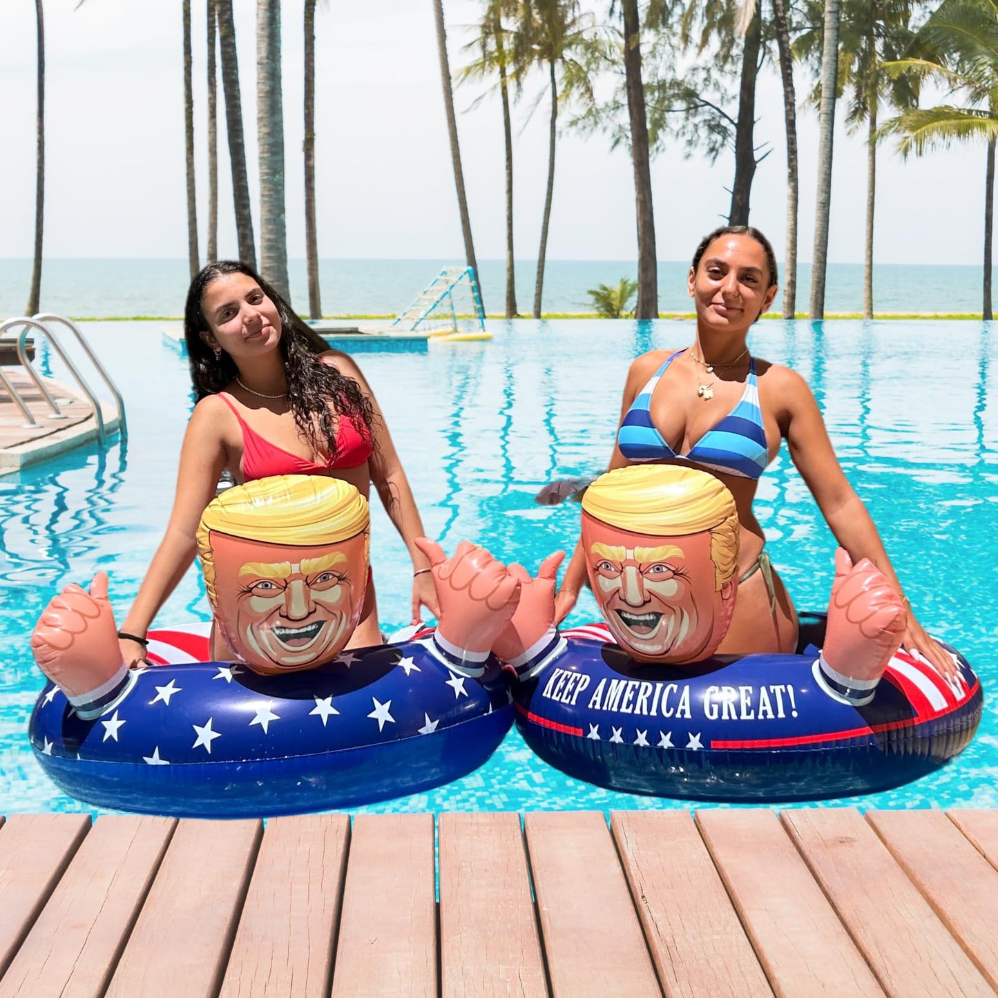 Ninostar Pool Float 2020 Inflatable Raft Pool Ring Xl