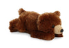 Aurora® Mini Flopsie™ Grizzly Bear Stuffed Animal, 8" Brown, Polyester, Model 31740 - Adorable & Playful Companion