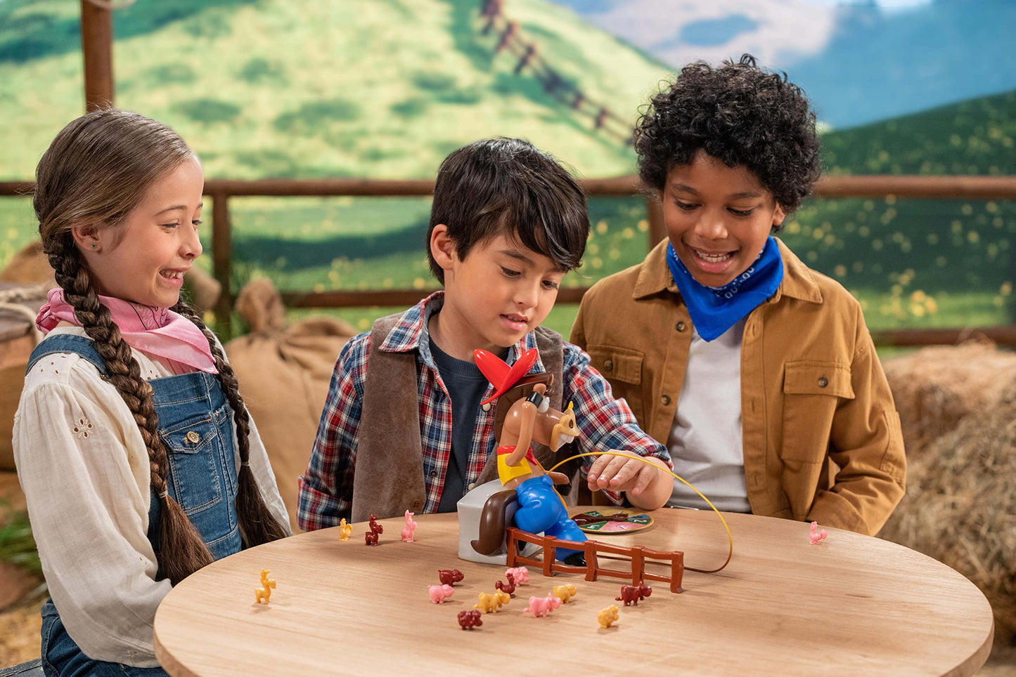 Goliath One Trick Pony Game - Round Up Animals Before Cowboy'S Spinning Lasso Ropes You In - Ages 4 And Up, 2-5 Players