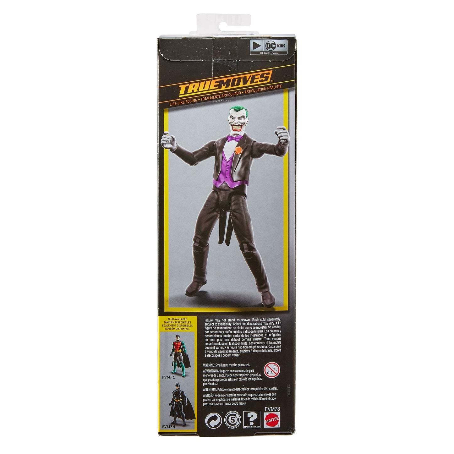 DC Comics Batman Missions True-Moves The Joker Figure