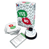 University Games Yes or No Card Game for 2+ Players, Ages 12+, Cardboard, Model 00916, Blue