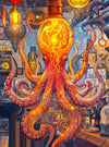 Cross & Glory 1000 Piece Jigsaw Puzzle - Octopus Alchemy, Large Size 20x27 Inches, Satin Finish, Science & Ocean Life Theme