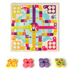 Omotiya Flying Chess For Happy Farm, Wooden Board Game For Kids Toddlers And Family Age 3 And Up For 2-4 Players, Boys And Girls