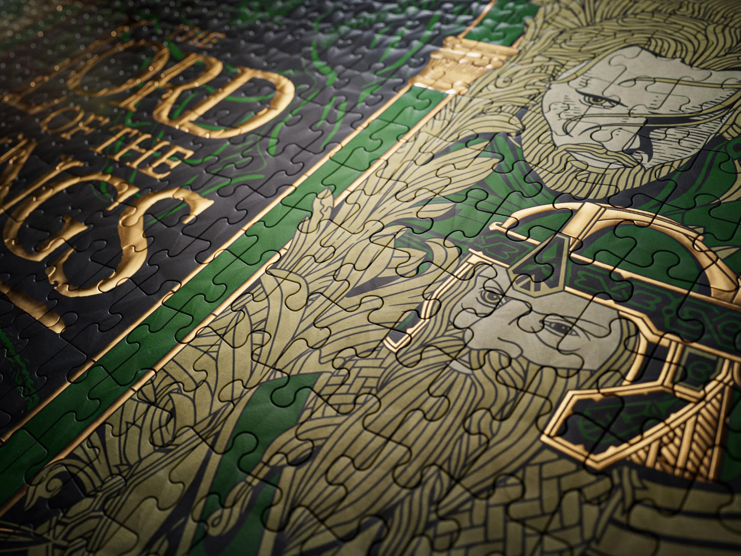 Theory11 Lord Of The Rings Jigsaw Puzzle - 1,000 Piece Jigsaw Puzzle - Officially Licensed Lord Of The Rings Merchandise & Colle