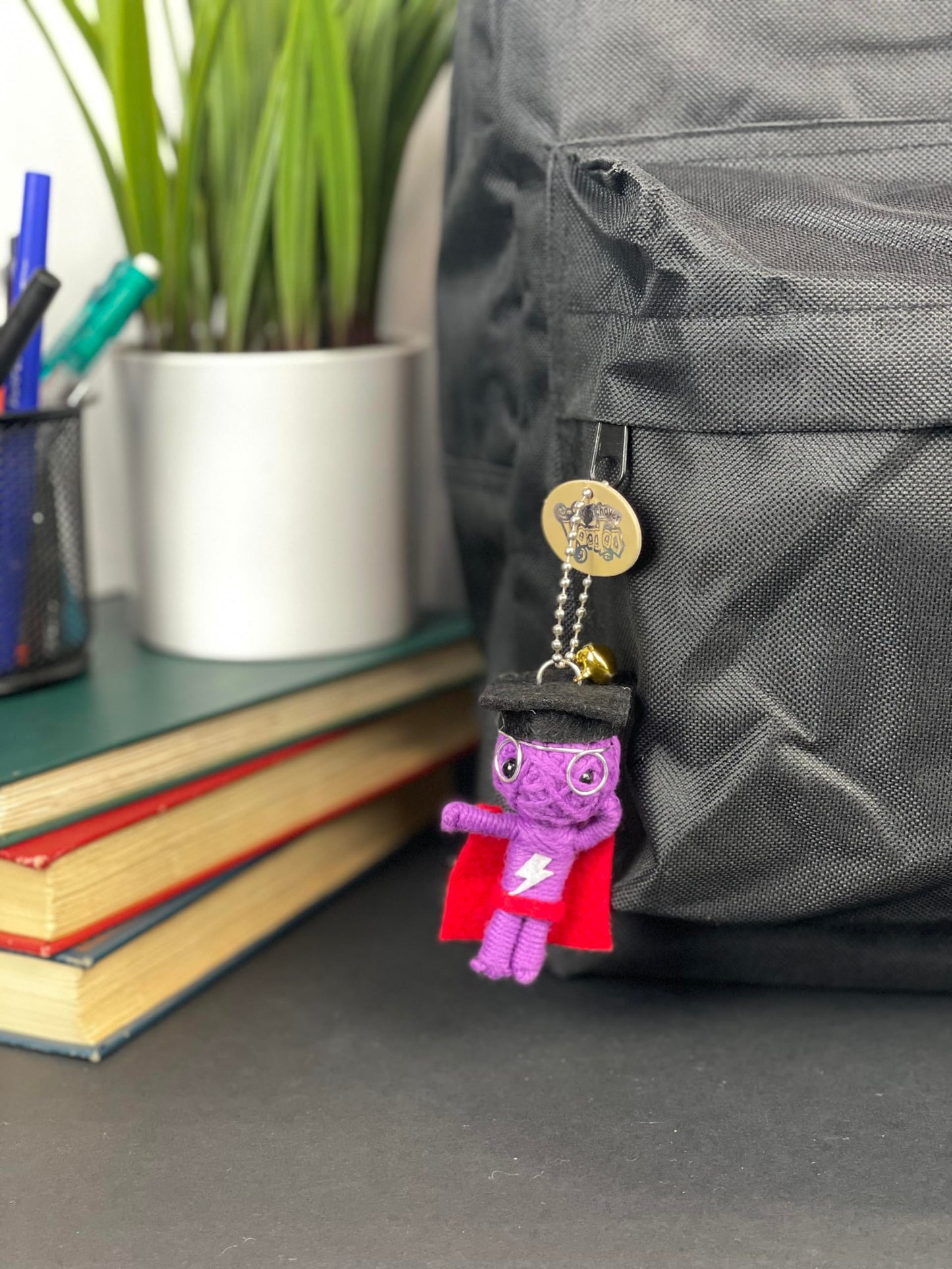 Watchover Voodoo 3-Inch Superhero Teacher - Handcrafted Gift To Bring Good Luck And Positivity Everywhere You Go