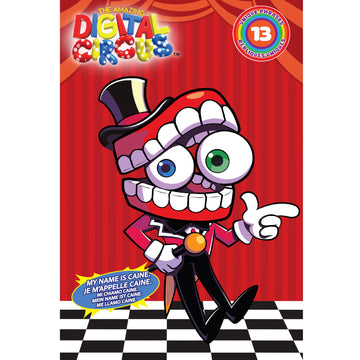 The Amazing Digital Circus Talking Caine Plush Press Caine's Foot and Hear Him Say 13 Unique Phrases 12 / 30 CM Interactive Plush Figure Made with enhanced Materials