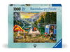Ravensburger Calm Campsite 1000 Piece Jigsaw Puzzle For Adults - 12000076 - Handcrafted Tooling, Made In Germany, Every Piece Fits Together Perfectly
