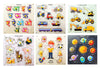 Khilonewale Kids Wooden Educational Colorful Hindi Swar, Transport, Construction Vehicles, Domestic Animal, Parts of Body, Sola