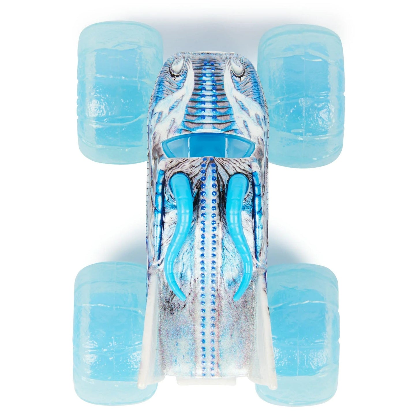 Monster Jam Fire & Ice Max-D & Dragon Truck - Walmart Exclusive, Durable Plastic, Fun Collectible