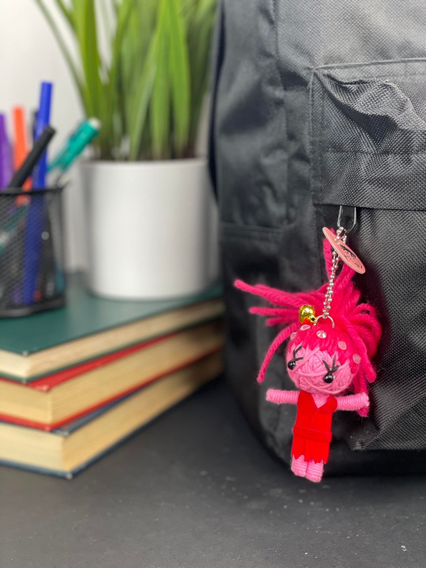 Watchover Voodoo 3-Inch The Diva Keychain - Handcrafted Gift To Bring Good Luck And Positivity Everywhere You Go