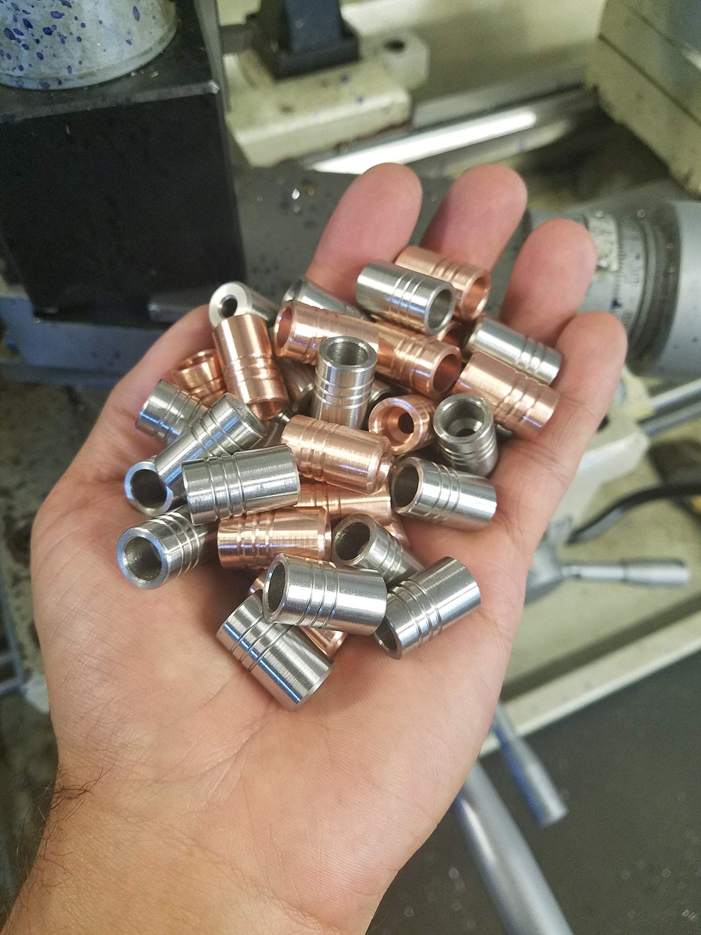 Begleri - Stainless Steel - Hand Machined Edc Greek Worry Fidget Beads - Made In The Usa - Gifts For Men