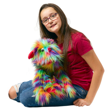 The Puppet Company - Monsters - Rainbow Monster Hand Puppet - Pc007710