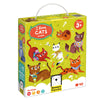 Banana Panda I Love Cats Floor Puzzle - 26" x 12.6", Multicolor, Cardboard, Model 49288