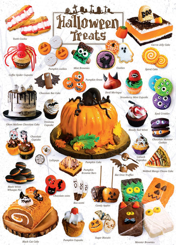 MasterPieces 1000 Piece Halloween Treats Jigsaw Puzzle - 19.25"x26.75" - Team Color - Model 72256
