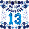Naninuneno 13Th Blue Birthday Party Decorations For Boy Girl Men Women, Happy 13 Birthday Balloons Supplies With Happy Birthday