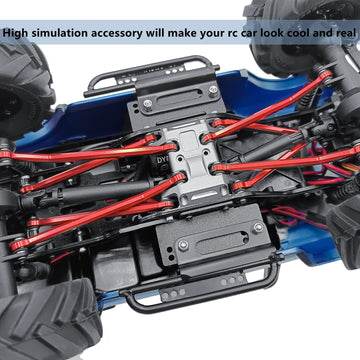 MORLORDY RC Side Pedal Rock Rails Foot Plate Running Board Rock Slides for 1/24 RC Crawler Car Accessories SCX24 Upgrades Parts