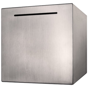 Stainless Steel Safe Piggy Bank For Adults (5.9 Inch)