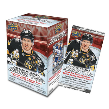 Upper Deck NHL 2024-25 Series 2 Blaster Box - 4 Multi-Colored Packs, Cardboard