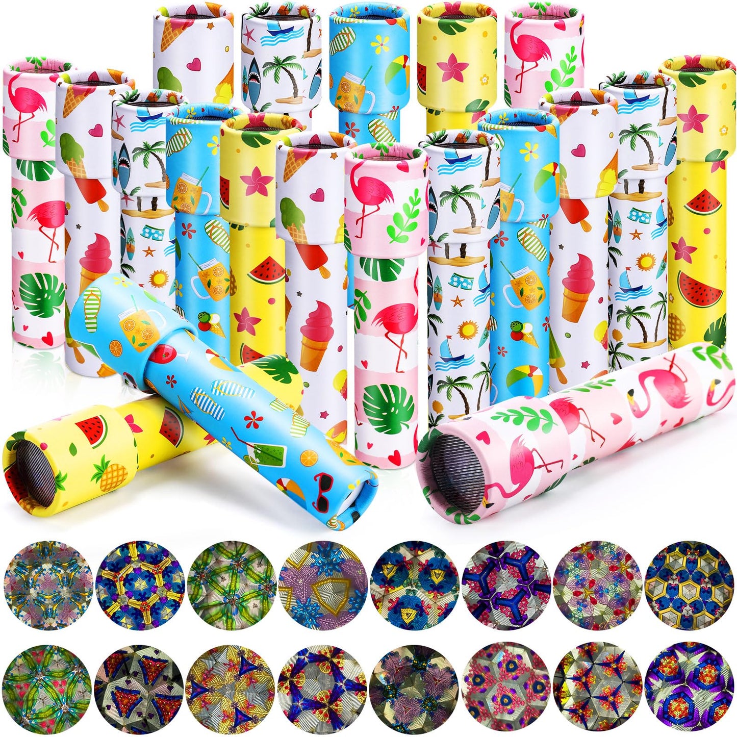 20 Pcs Classic Kaleidoscopes Educational Toys for Party Favors Fun Kaleidoscope Toy for Stock Stuffers Bag Fillers Birthday Part