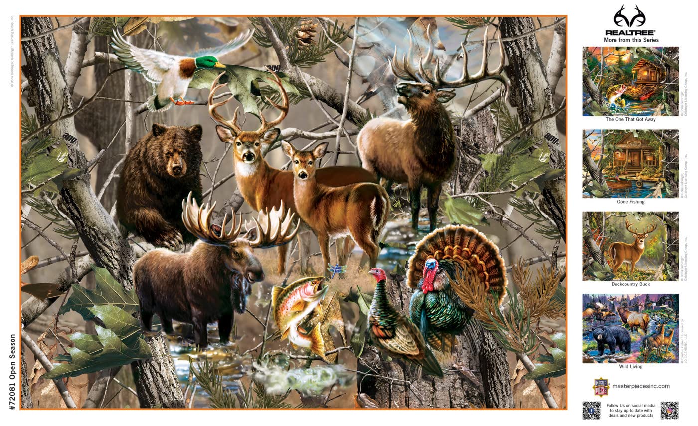 Open Season 1000 Piece Jigsaw Puzzle